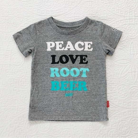 Prefresh "Peace,‎ Love, Root Beer" Tee Shirt - Picture 1 of 3